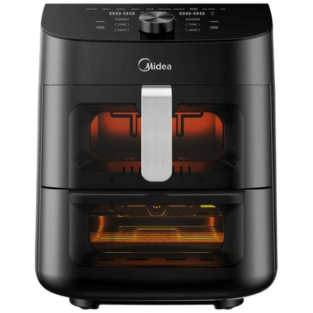 Midea MAD1100DADK – 11 L 2-in-1 Airfryer & Oven mit 10 Programmen, App-Steuerung & Two-Zone-Technologie