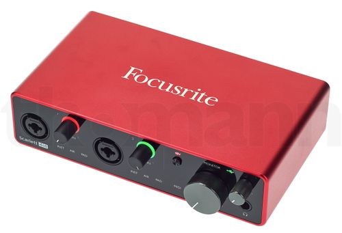 Focusrite Scarlett 4i4 3rd Gen – USB-Audiointerface mit 4 Eingängen & 4 Ausgängen, 24-Bit192 kHz