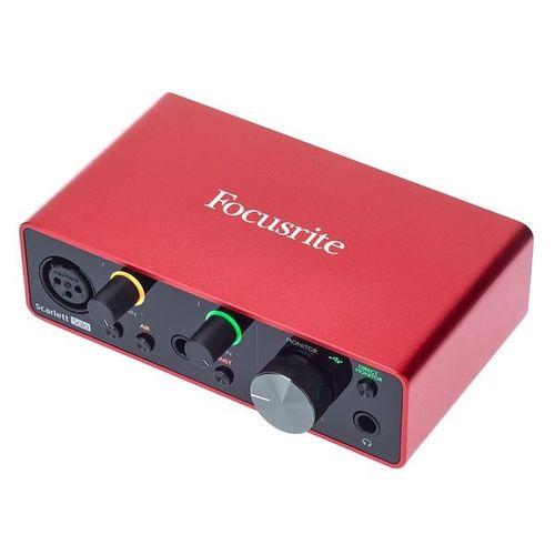 Focusrite Scarlett Solo 3rd Gen – USB-Audiointerface mit Air-Mode & 24-Bit192 kHz